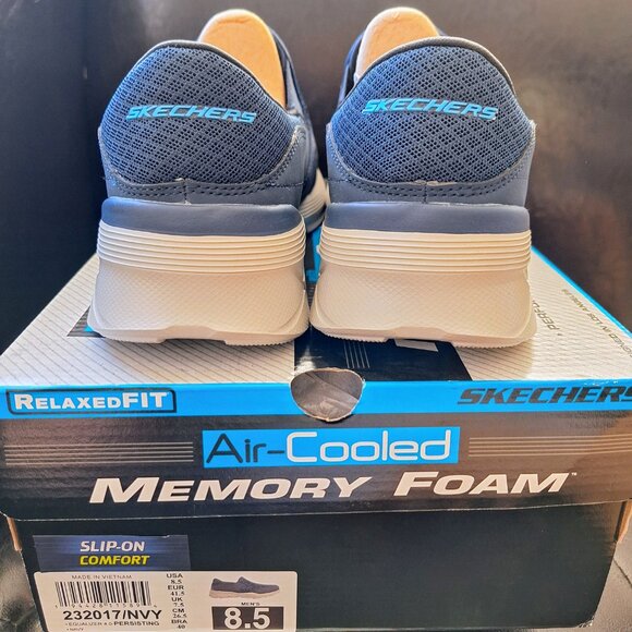 Skechers Men Size 8.5 Equalizer Slip-On Sneakers, BNIB - Picture 3 of 4